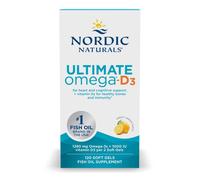 nordic naturals - ultimate omega-d3 1280mg - 120 cápsulas blandas