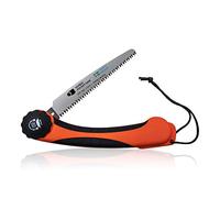 Nordic Pocket Saw Sierra Plegable - Sierra de Podar para Ramas y Arboles de Jardín - Hoja Reemplazable de 20 cm - Sierra Plegable Bushcraft - Sierra Plegable Supervivencia Acampada Senderismo