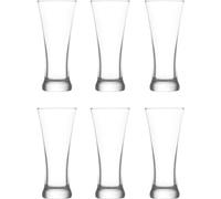 NORDIC SCHILLER Juego de 6 vasos de cerveza de alta calidad, 380 ml, 100% libre de burbujas, vasos de cerveza, vasos de cerveza, vasos de cerveza, vasos de cerveza, vasos de agua, vasos largos, vasos