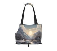 Nordic Silence - Bolsa de hombro plegable portátil para mascotas, adecuada para llevar mascotas pequeñas