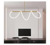 Nordic Silica LED Pendant Light - Gold Minimalist Chandelier for Kitchen, Dining Room & Home Decor - Stylish Hanging Lamp for Modern Interiors