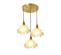 Nordic Style Wall Light Wall Lighting Fixtures Vintage Milk Glass Rose Flower Chandelier Mid Century Ceiling Hanging Lamp Nordic Long Cluster Pendant Light for Dining Room Kitchen Islan