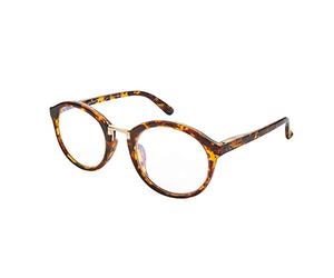 Nordic Vision harnosand +3,00 aspecto gafas distancias cortas escandinavo - 22% filtro de luz azul - Antideslumbrante - Capa antiarañazos - Protección UV400 - estuche