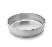 Nordic Ware 45410 Naturals Molde de aluminio para hornear para tartas, color plateado