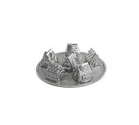 NordicWare 81.948 Pastel Diseño de moldes de aluminio fundido Cozy Village