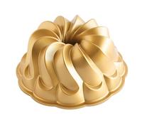 Nordic Ware 96377 Pirouette - Sartén para 10 tazas, color dorado