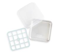 Nordic Ware Brownie Buddy Kit, sartén cuadrada de 9 pulgadas con cortador de plástico y tapa