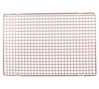 Nordic Ware Estante de refrigeración Grande Chapado en Cobre Rejilla Antiadherente para Hornear, Accesorios de Cocina Premium para Mostrar Dulces