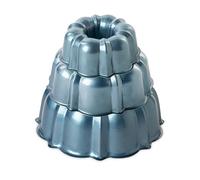 Nordic Ware Formed Bundt, juego de 3 piezas escalonado, azul crepúsculo