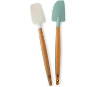 Nordic Ware Set de 2 mini espátulas de goma Nordic Ware haya blanco.azul