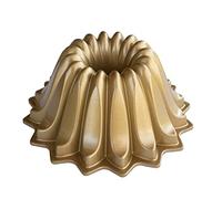 Nordic Ware Molde para bizcochos LOTUS Aluminio dorado 21,6 cm