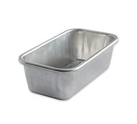 Nordic Ware Naturals - Molde para pan de aluminio natural con conductividad térmica superior, utensilios para hornear de alta calidad fabricados en los Estados Unidos, color plateado