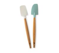 Nordic Ware Set de 2 mini espátulas de goma Nordic Ware haya blanco.azul