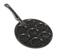 Nordic Ware Snowflake Pancake Pan, Black Sartén, Aluminio, Negro, 26.7 cm