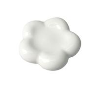 Nordic Wind Home Creative Flowers - Plato de péndulo de cerámica blanca pura
