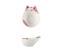 Nordic Wind Home Simple Cream Wind Fresh and Lovely Ceramic Dish - Cuenco de cerámica Mimi de 7 pulgadas