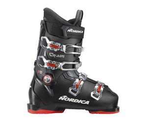 Nordica - Botas de esquí para hombre - The Cruise 80 Noir/Anthracite/Rouge - Talla 44,5 - Negro Negro 44.5