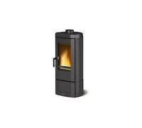 Nordica Dulces Estufa de Leña En Hierro Fundido Esmaltado 7,2 Kw 206 m3 Negro