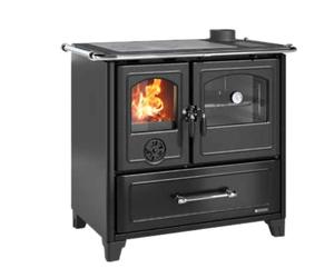 Nordica Familia Vst Negro 3006280 Cocina Estufa Madera Horno 41L Hogar Fundido