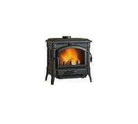 La Nordica Estufas de leña Isotta Evo 11.9 kW Hierro fundido Negro serie Fundido de hierro esmaltado 7119101 A+ Extraflame