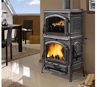 La Nordica Isotta Horno Evo Estufa Madera Horno Energía 9,7 Kw 278 m3 7119104