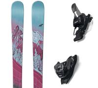NORDICA Santa Ana 87 - Mujer - Azul / Negro / Violeta - talla 173- modelo 2025