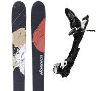 NORDICA Unleashed 114 - Hombre - Azul / Rojo / Marrón - talla 191- modelo 2025