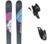 NORDICA Unleashed 90 - Niño - Azul / Gris / Rosa - talla 160- modelo 2025