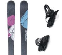 NORDICA Unleashed 90 - Niño - Azul / Gris / Rosa - talla 160- modelo 2025