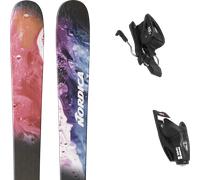NORDICA Unleashed 90 - Niño - Negro / Multicolor - talla 160- modelo 2026