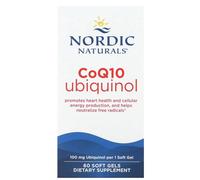 Nórdico CoQ10 Ubiquinol, 100mg - 60 cápsulas blandas