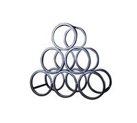 Nórdico moderno minimalista de hierro forjado para el hogar, sala de estar creativa, soporte de exhibición de vino