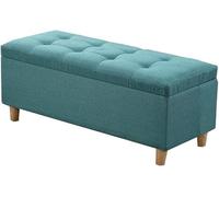 Nórdico moderno taburete de almacenamiento de telas para tienda de ropa sofá sofá rosa rojo 60x40x40cm