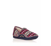 Nordikas Classic, Zapatillas de Estar por casa Mujer, Azul (Marino), 39 EU