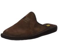 Nordikas Top Line 236, Zapatillas de Estar por casa con talón Abierto Hombre, Marrón (Moka), 45 EU