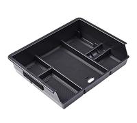 NORDIO Bandeja Organizador for Console Centrale Adecuado for Chevy Silverado GMC Sierra 1500 2014-2018 y Sierra 2500/3500HD 2015-2019 Caja de almacenaje Almacenamiento (Color : Black)