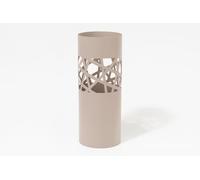 NORDIQ - Paraguero Metálico - Paragueros Modernos y Decorativos - Paragueros Originales para Entrada, Recibidor, Oficina o Comercio | Paragüero de Diseño Elegante y Funcional - Diseño Lineal - Beige