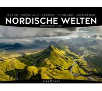 Nordische Welten Signature Kalender 2027: Bildgewaltiger Skandinavien-Kalender im großen Querformat (66x50 cm) | Island, Färöer, Grönland, Norwegen