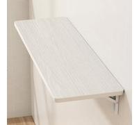 Nordivo Mesa Plegable De Pared,Mesa Plegable Pared,Mesa Plegable Cocina,Mesa Plegable Pared Cocina,Mesa Abatible,Mesa De Cocina Pequeña,Mesa Abatible Comedor,Tablero Madera Maciza Mesa(White,20x40cm)