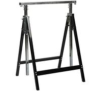 NORDLINGER PRO - Caballete profesional Pro en kit ajustable en altura, especial carga pesada, negro, 640023, se vende por unidad