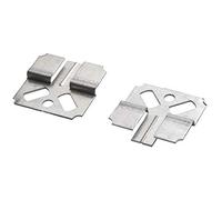 Nordlinger Pro Clips de Paneles MDF, Acero aleado, Plata