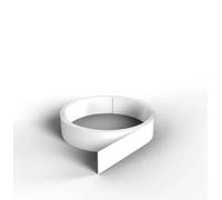 Nordlinger Pro Smart Profile - Placa adhesiva - 840014 - PVC - 2 cm x 2,6 m - Blanco - Acabado de pared