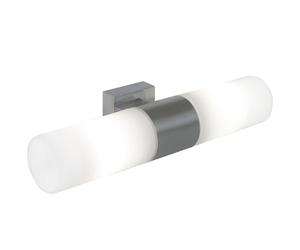 Nordlux 17131032 Tangens - Aplique de pared para exteriores (2 x 25 W cepillado acero IP44 E14 17141032