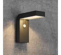 Nordlux Alya, aplique de pared LED solar con detector de movimiento