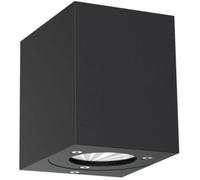 Nordlux Aplique 2 luces exterior en metal negro 10,6 cm