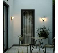 Nordlux Aplique de exterior Noorstad, negro, plástico, E27