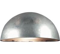 Nordlux Aplique de exterior plateado de aluminio de estilo moderno