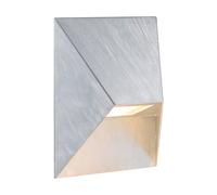 Nordlux Aplique de exterior Pontio 15 angular, galvanizado