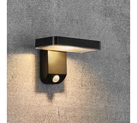 Nordlux Aplique de pared LED solar Rica Square, angular True