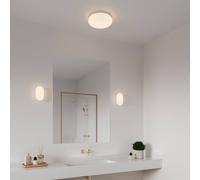 Nordlux Aplique Foam en forma ovalada con IP44, blanco